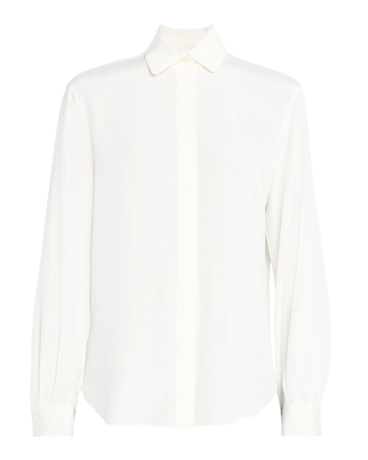 Pleated Button-Down Shirt Pleated Button-Down Shirt