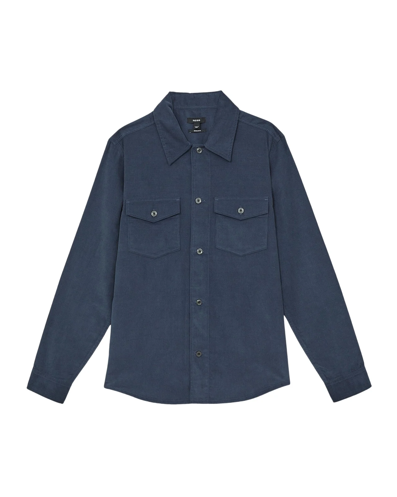 Reiss Men's Kai Cotton Corduroy Twin-Pocket Overshirt