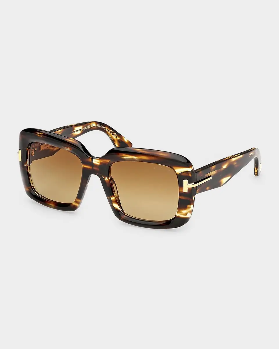 Tom Ford Icon 53mm Acetate Square Sunglasses | Thumbnail 2 Tom Ford Icon 53mm Acetate Square Sunglasses | Thumbnail 2