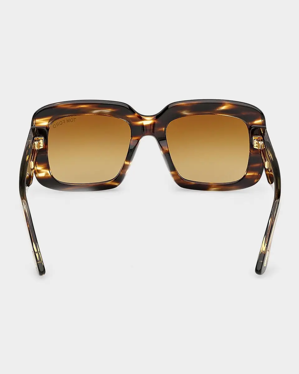 Tom Ford Icon 53mm Acetate Square Sunglasses | Thumbnail 5 Tom Ford Icon 53mm Acetate Square Sunglasses | Thumbnail 5