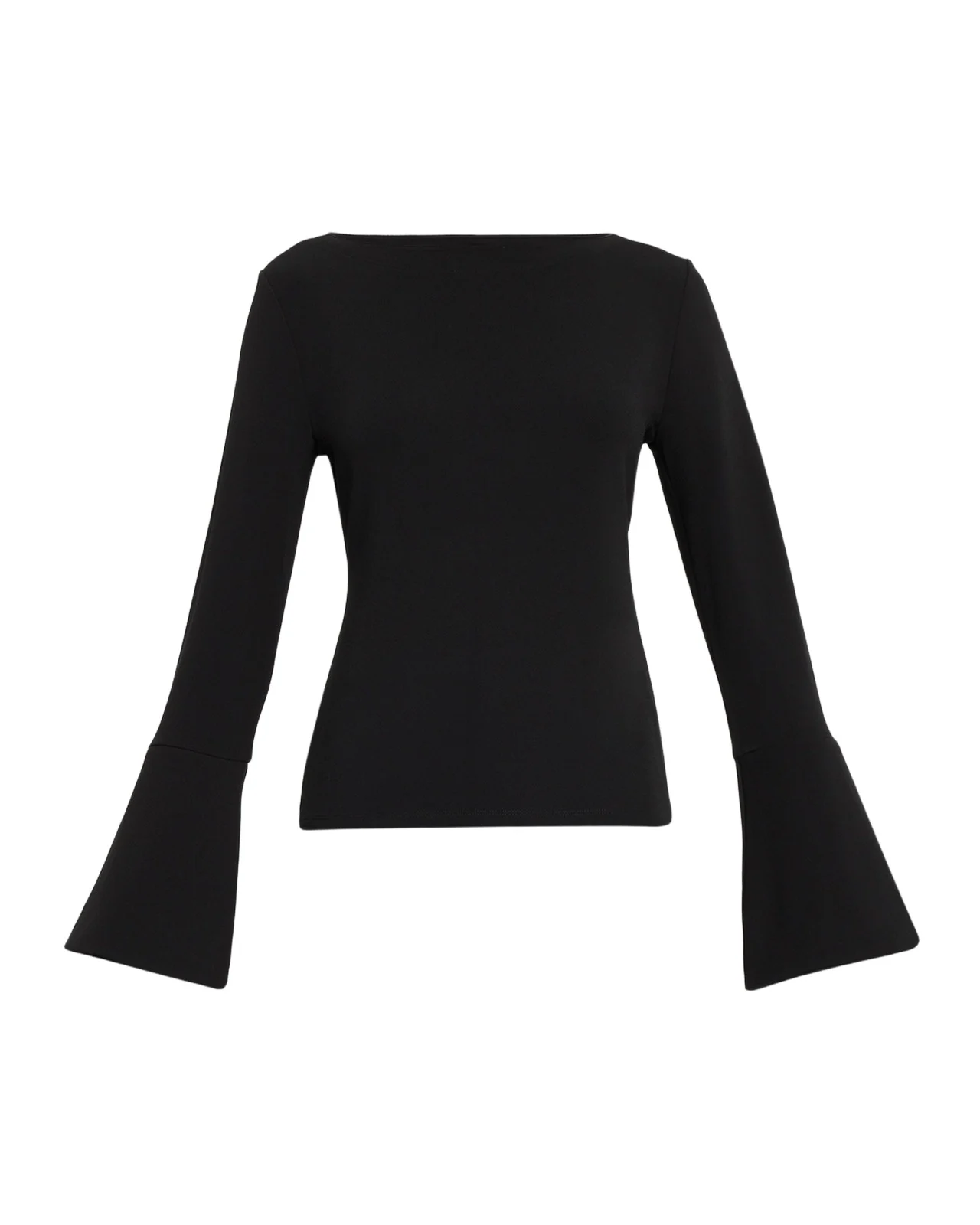 Emporio Armani Bateau-Neck Crepe Viscose Jersey Top