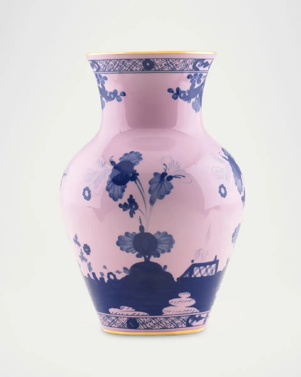 GINORI 1735 Oriente Italiano Azalea Ming Vase, 9.8" | Thumbnail 2 GINORI 1735 Oriente Italiano Azalea Ming Vase, 9.8" | Thumbnail 2