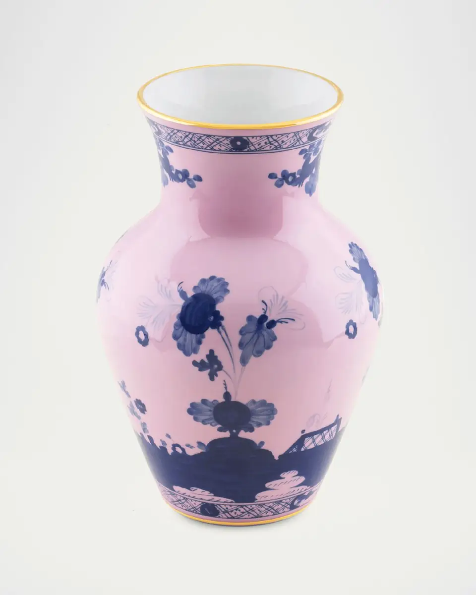 GINORI 1735 Oriente Italiano Azalea Ming Vase, 9.8" | Thumbnail 3 GINORI 1735 Oriente Italiano Azalea Ming Vase, 9.8" | Thumbnail 3
