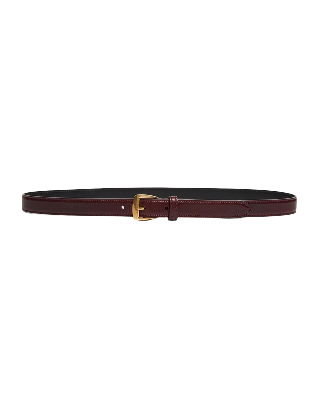Grained Leather Trapezoid Belt Grained Leather Trapezoid Belt
