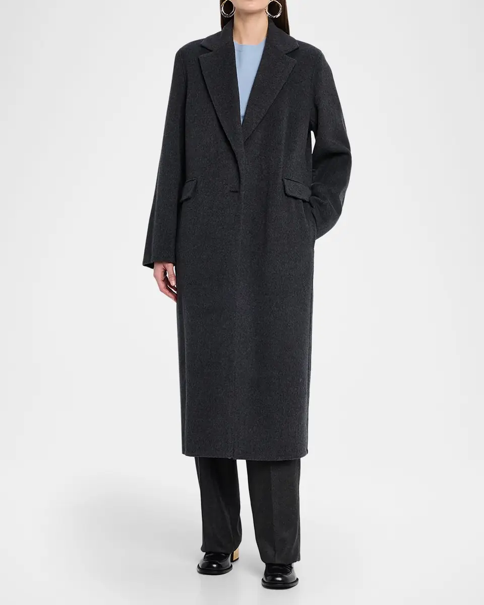 Vince Cashmere-Wool Single-Breasted Coat | Thumbnail 2