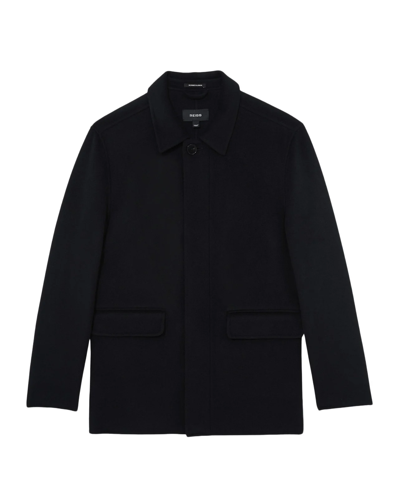 Reiss Men's Tamworth Wool-Blend Double-Face Jacket