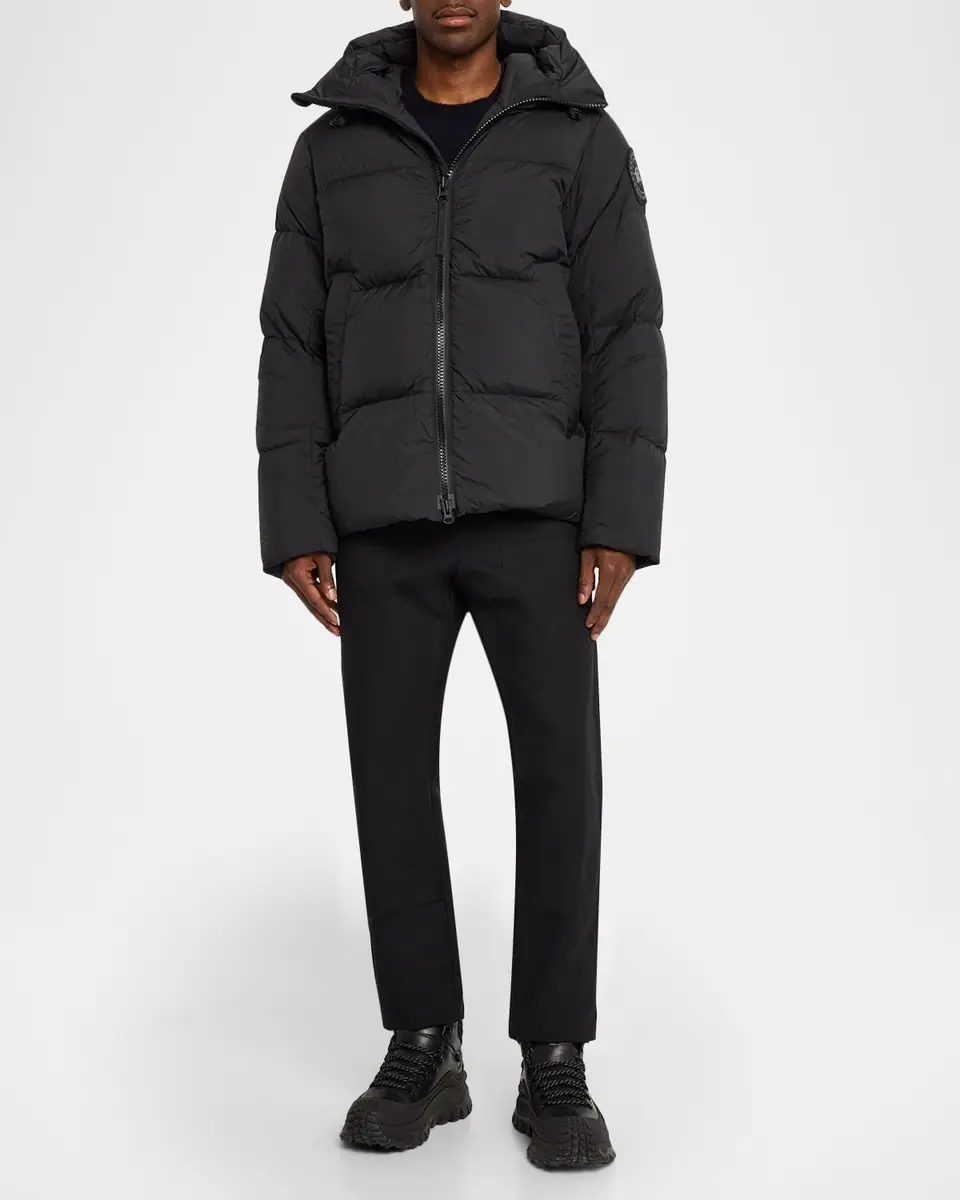 Canada Goose Men's Crofton Matte Nylon Hooded Puffer Jacket | Thumbnail 2 Canada Goose Men's Crofton Matte Nylon Hooded Puffer Jacket | Thumbnail 2