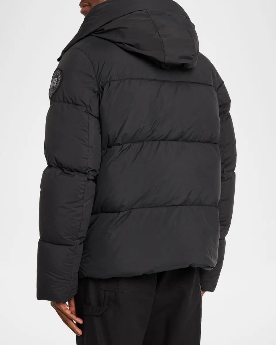 Canada Goose Men's Crofton Matte Nylon Hooded Puffer Jacket | Thumbnail 3 Canada Goose Men's Crofton Matte Nylon Hooded Puffer Jacket | Thumbnail 3