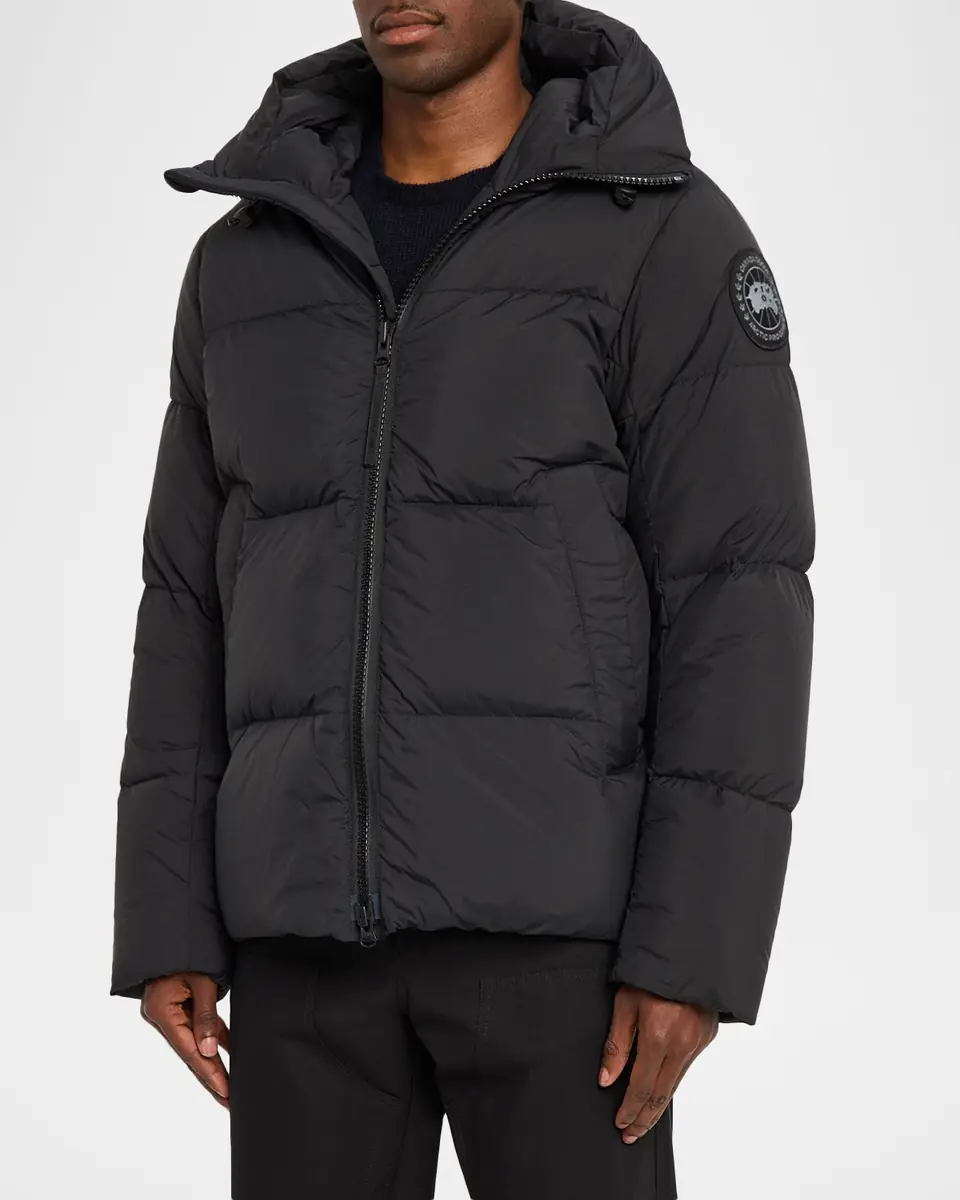 Canada Goose Men's Crofton Matte Nylon Hooded Puffer Jacket | Thumbnail 4 Canada Goose Men's Crofton Matte Nylon Hooded Puffer Jacket | Thumbnail 4