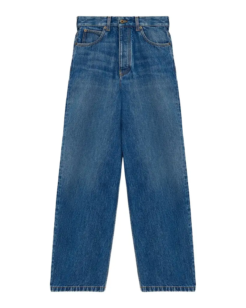 Men's Straight Fit Cropped Jeans Men's Straight Fit Cropped Jeans