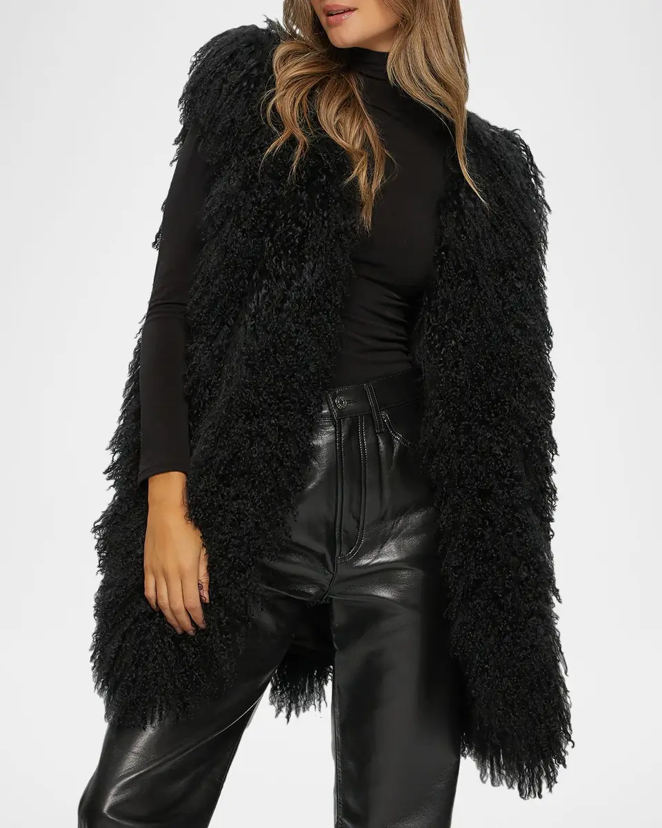 Gorski Monoglian Lamb Vertical Layer Vest | Thumbnail 3