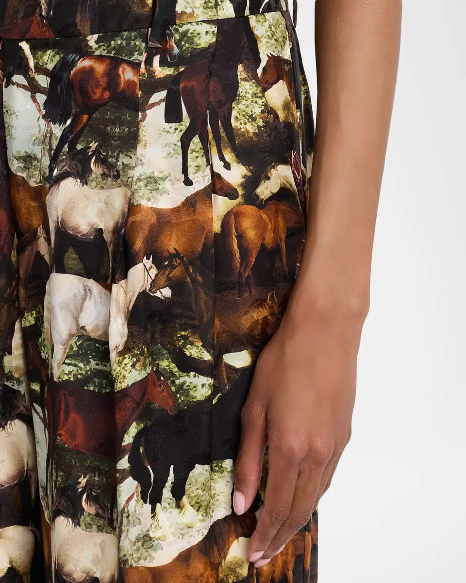 Libertine Take The Reins Baggy Silk Trousers | Thumbnail 5 Libertine Take The Reins Baggy Silk Trousers | Thumbnail 5