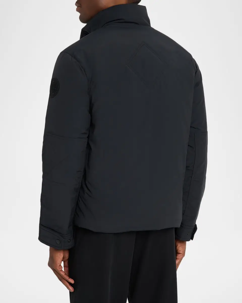 Canada Goose Men's Kirby Padded Ripstop Snap-Front Jacket | Thumbnail 3 Canada Goose Men's Kirby Padded Ripstop Snap-Front Jacket | Thumbnail 3