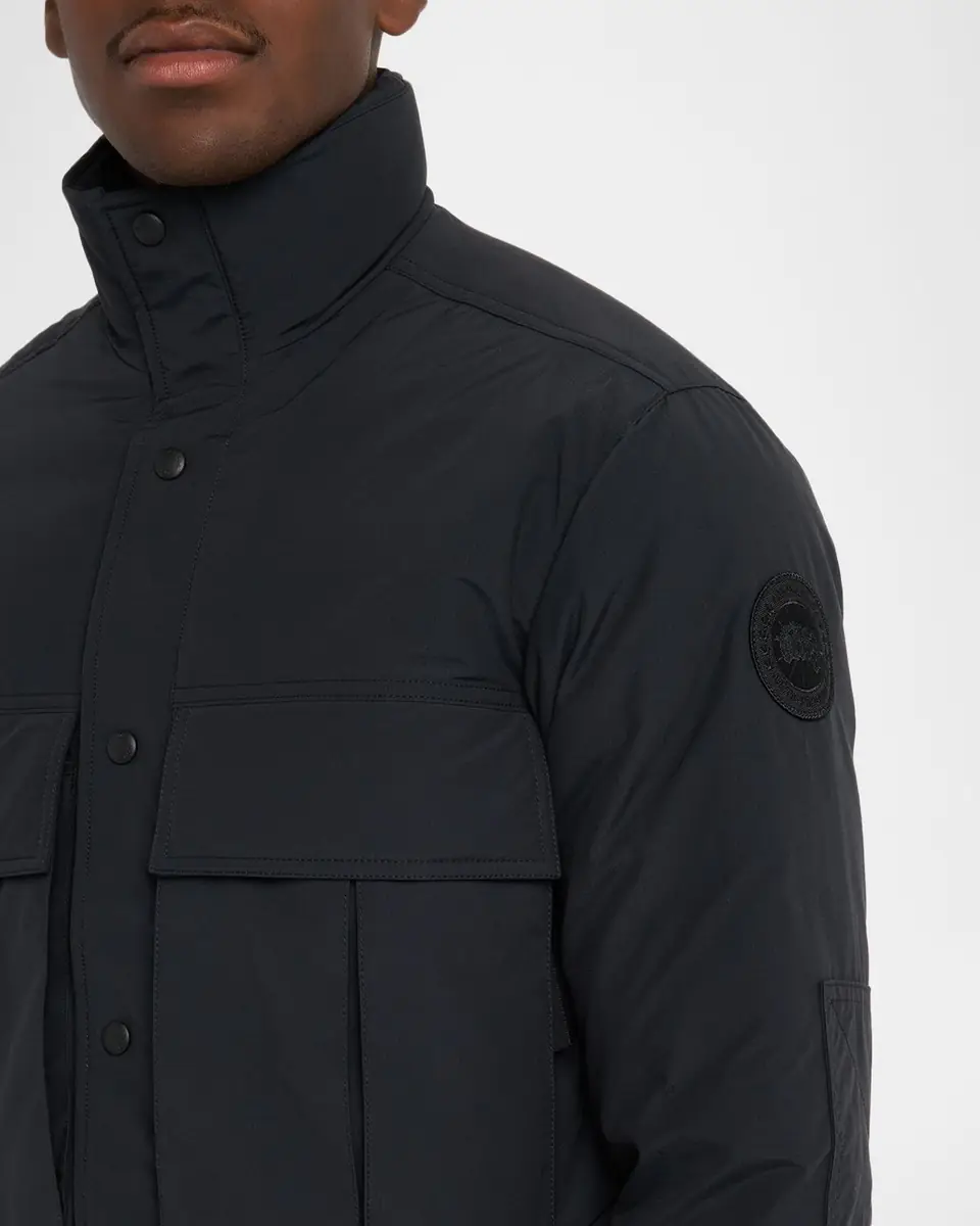 Canada Goose Men's Kirby Padded Ripstop Snap-Front Jacket | Thumbnail 5 Canada Goose Men's Kirby Padded Ripstop Snap-Front Jacket | Thumbnail 5