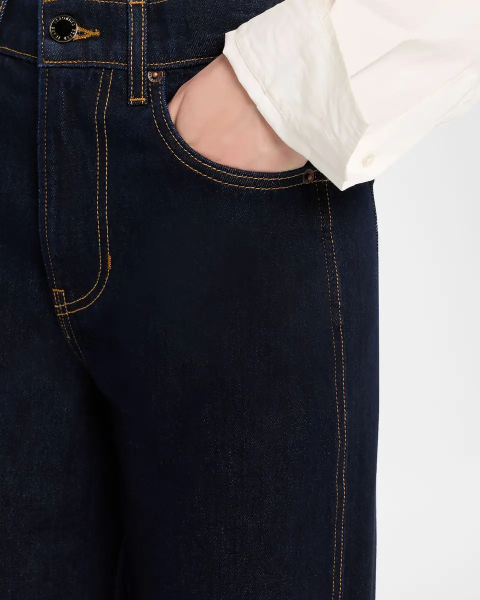 Veronica Beard Kasey Mid-Rise Wide-Leg Jeans | Thumbnail 5 Veronica Beard Kasey Mid-Rise Wide-Leg Jeans | Thumbnail 5