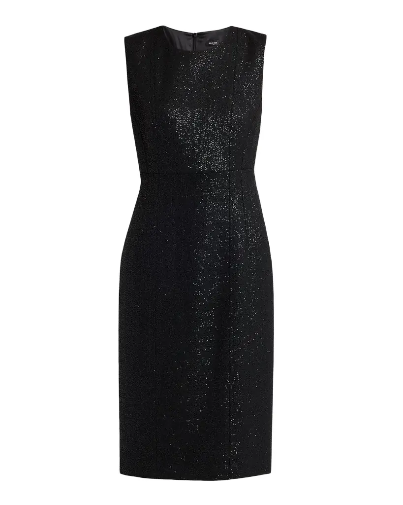 Kiton Sequined Sleeveless Sheath Dress | Image 1 Kiton Sequined Sleeveless Sheath Dress | Image 1
