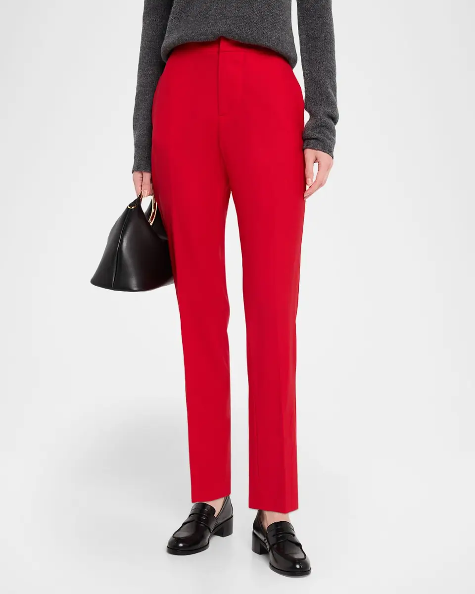 Fabiana Filippi Cropped Slim-Fit Donegal Tweed Trousers | Thumbnail 4 Fabiana Filippi Cropped Slim-Fit Donegal Tweed Trousers | Thumbnail 4