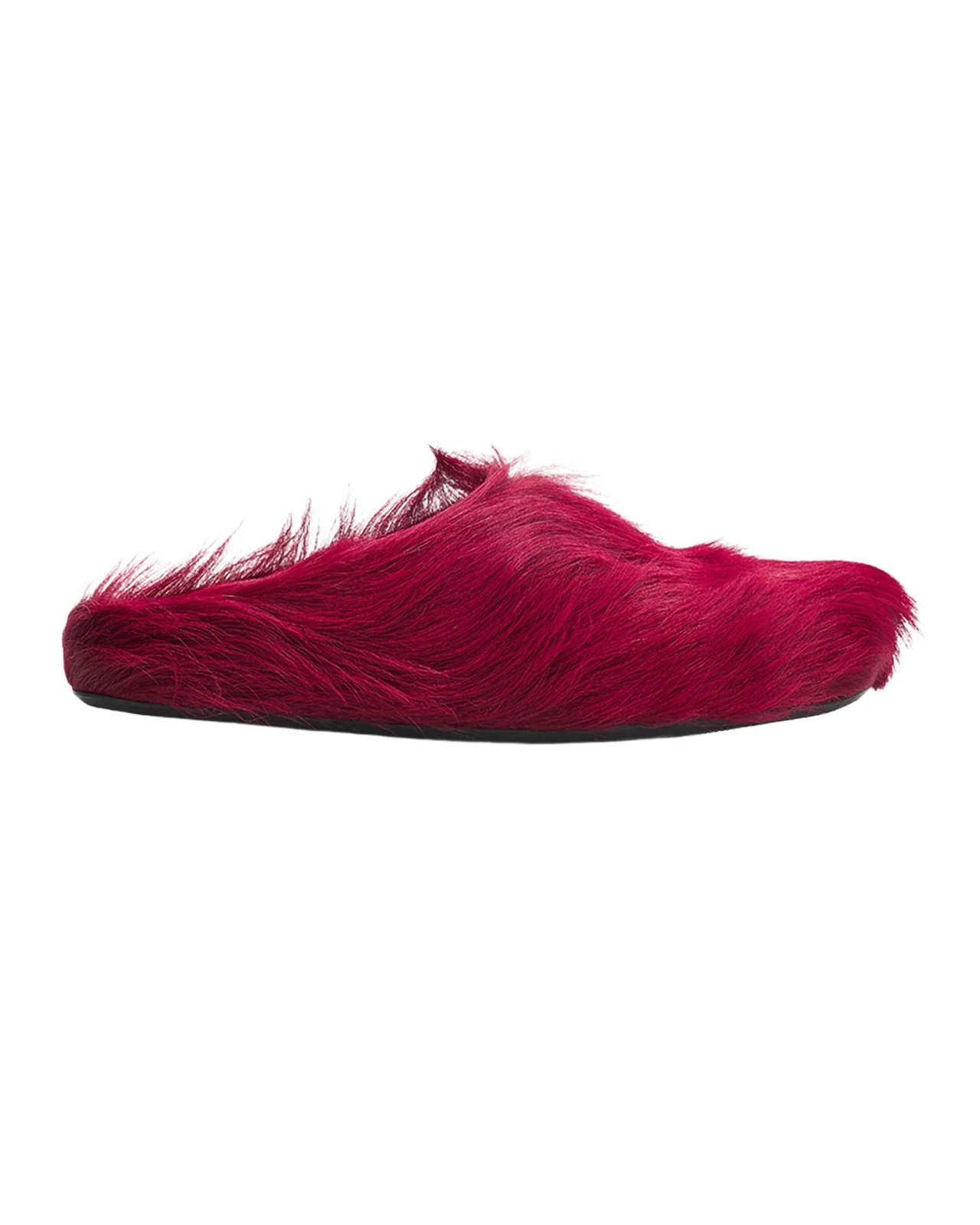 Men's Fussbett Calf Hair Sabot Mules