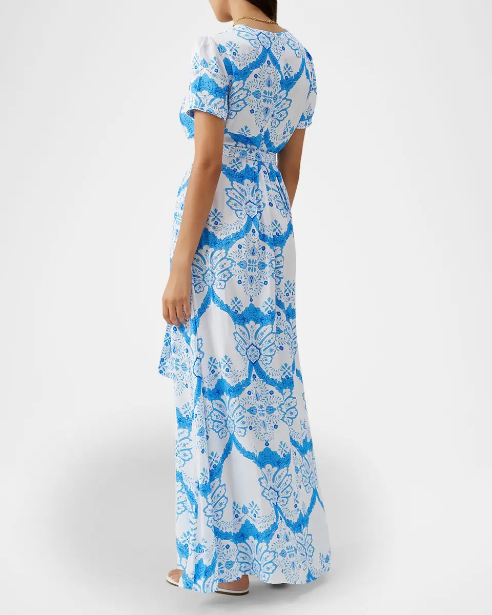 Melissa Odabash Lou Florian Maxi Dress | Thumbnail 3 Melissa Odabash Lou Florian Maxi Dress | Thumbnail 3