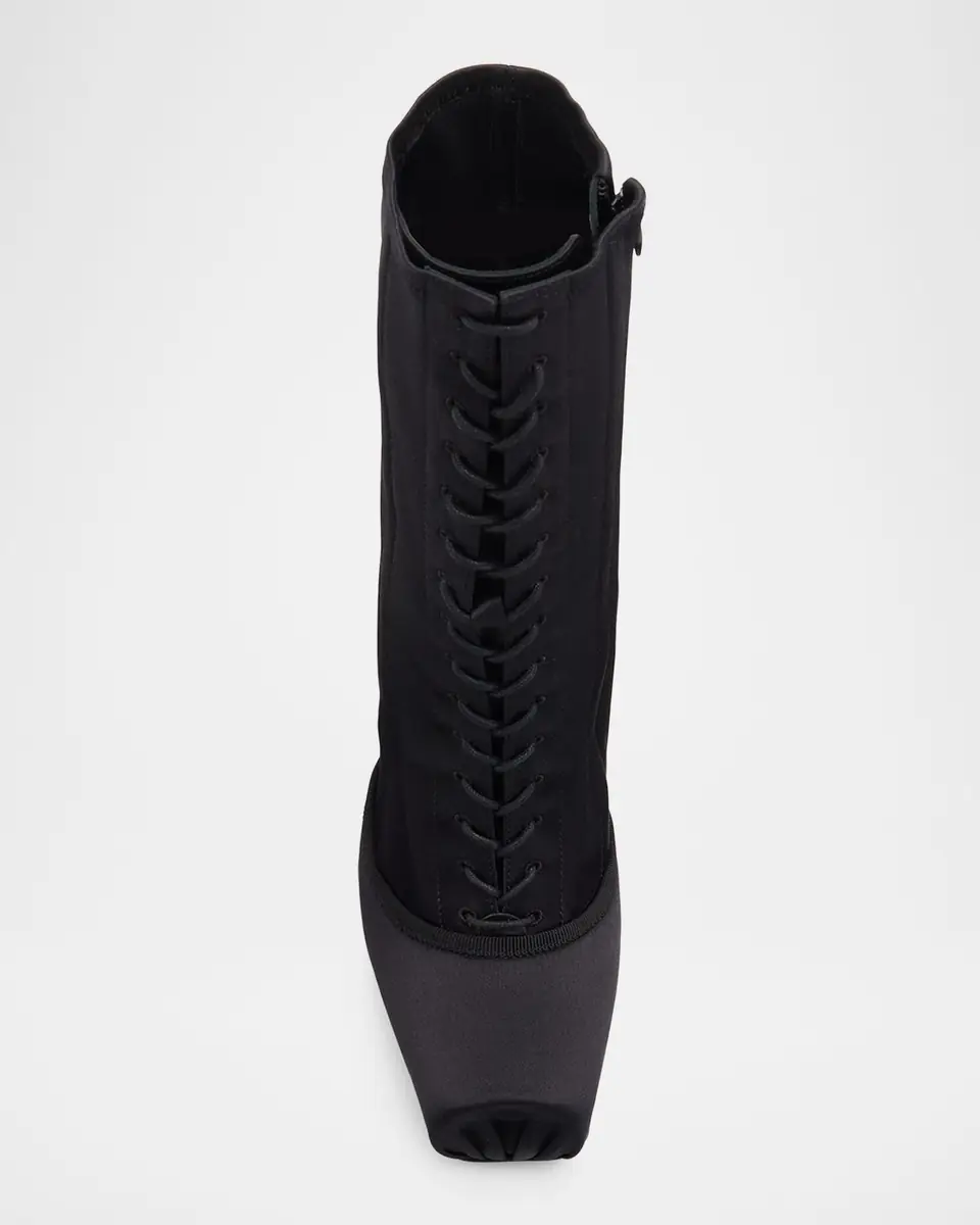 Christian Louboutin 100mm Pavlova Satin Booties | Thumbnail 6 Christian Louboutin 100mm Pavlova Satin Booties | Thumbnail 6