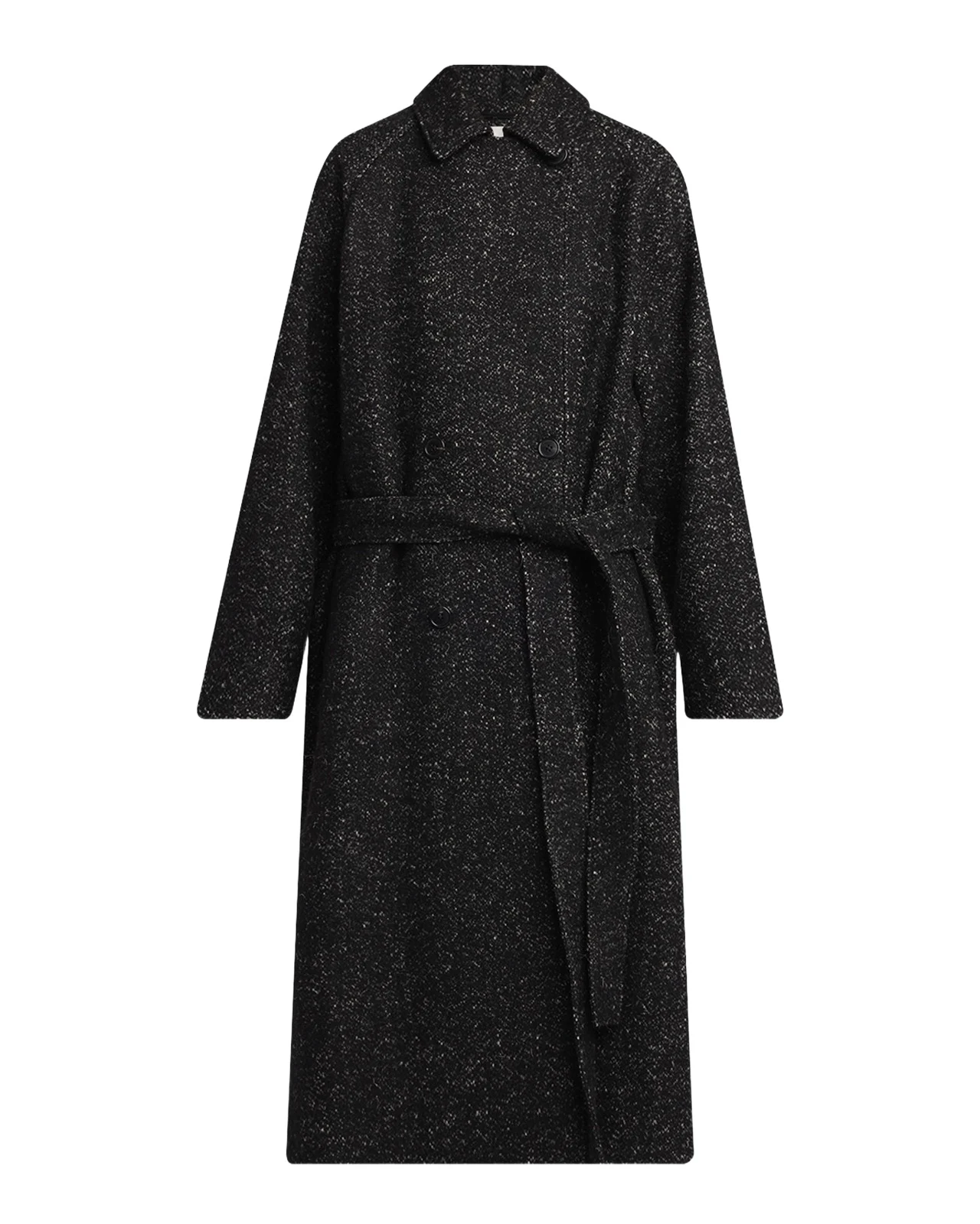 The Row Macaria Belted Wool Oversized Coat