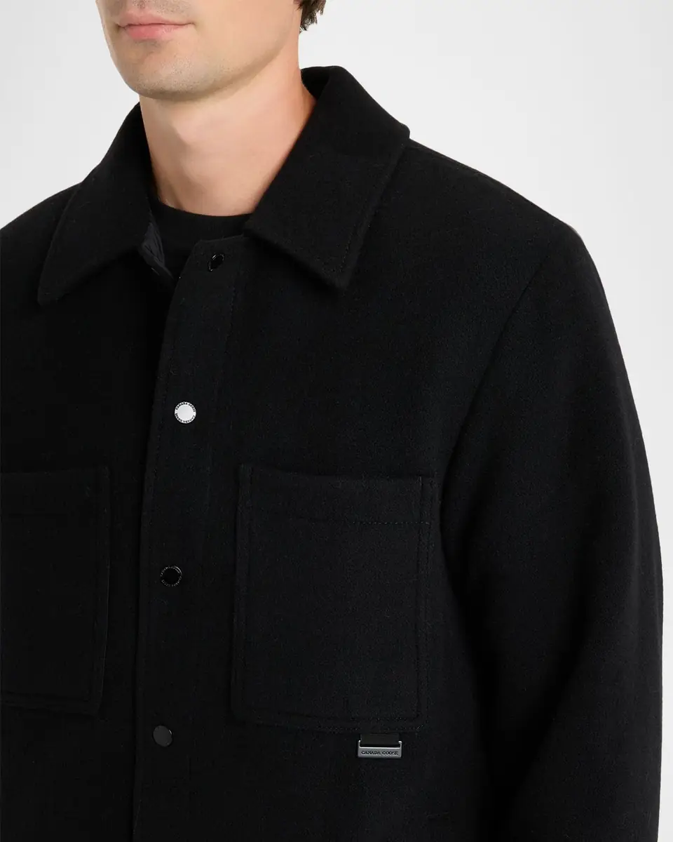 Canada Goose Men's Atkinson Snap-Front Shirt Jacket | Thumbnail 5 Canada Goose Men's Atkinson Snap-Front Shirt Jacket | Thumbnail 5