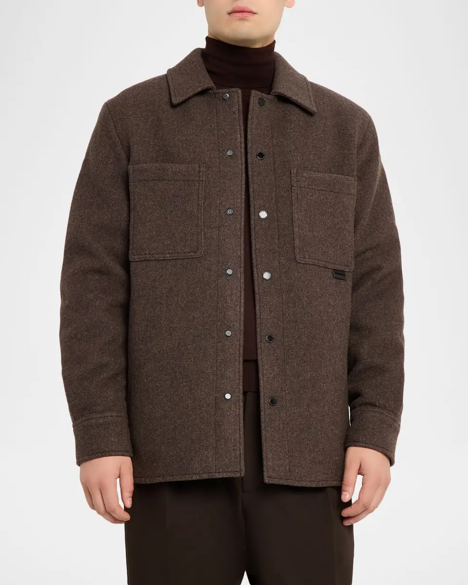 Canada Goose Men's Atkinson Snap-Front Shirt Jacket | Thumbnail 4 Canada Goose Men's Atkinson Snap-Front Shirt Jacket | Thumbnail 4