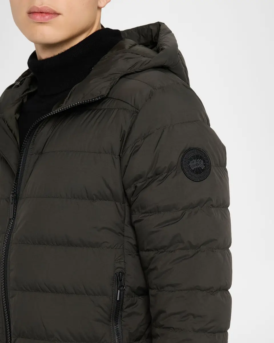 Canada Goose Men's Crofton Packable Quilted Matte Ripstop Hoodie | Thumbnail 5