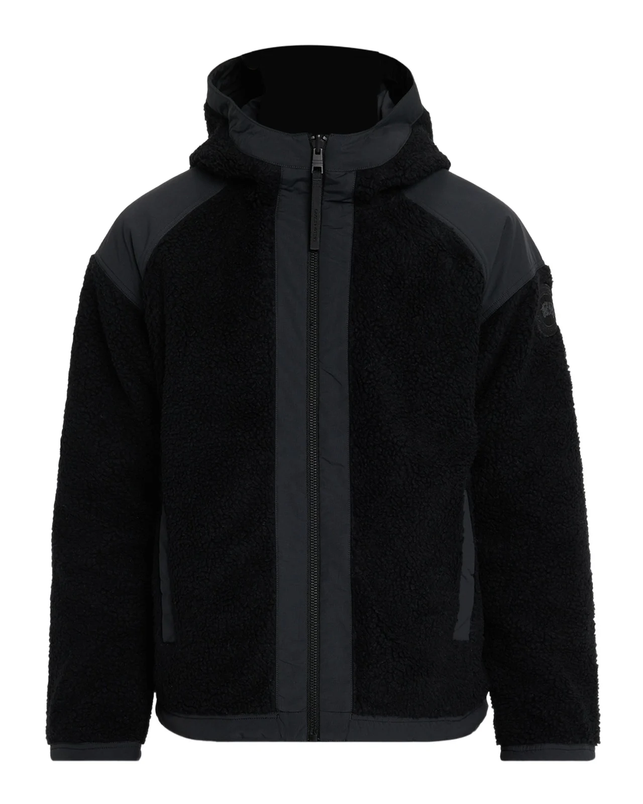 Men's Alberni Reversible Fleece Hooded Bomber Jacket