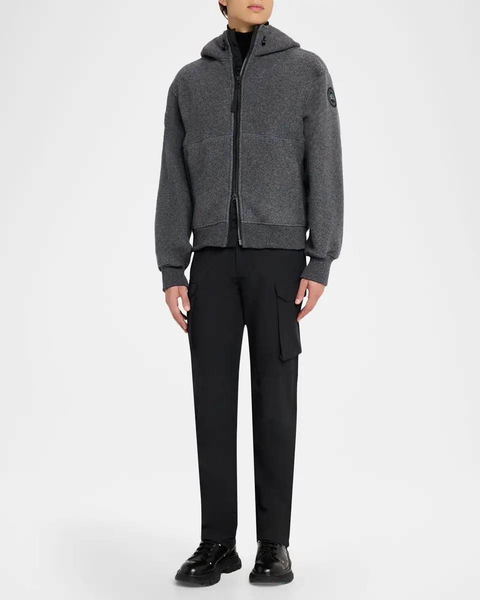 Canada Goose Men's Chilliwack Fleece Hooded Bomber Jacket | Thumbnail 2 Canada Goose Men's Chilliwack Fleece Hooded Bomber Jacket | Thumbnail 2