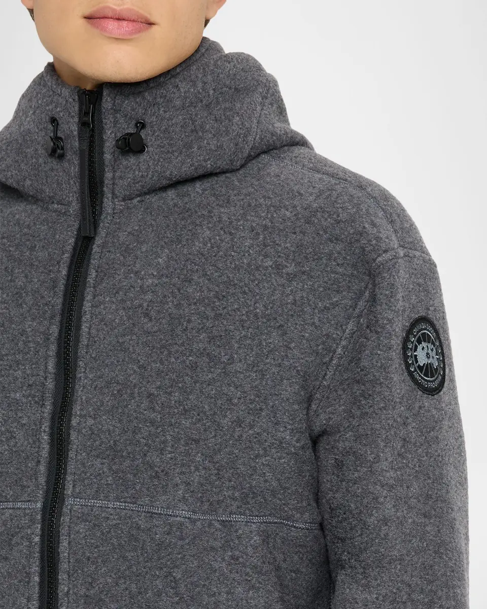 Canada Goose Men's Chilliwack Fleece Hooded Bomber Jacket | Thumbnail 5 Canada Goose Men's Chilliwack Fleece Hooded Bomber Jacket | Thumbnail 5