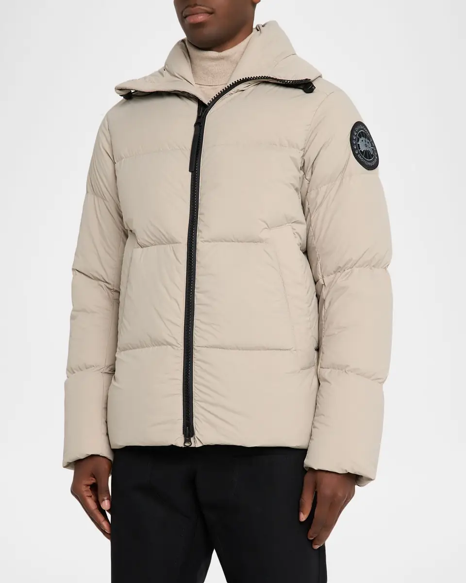 Canada Goose Men's Crofton Matte Nylon Hooded Puffer Jacket | Thumbnail 4 Canada Goose Men's Crofton Matte Nylon Hooded Puffer Jacket | Thumbnail 4