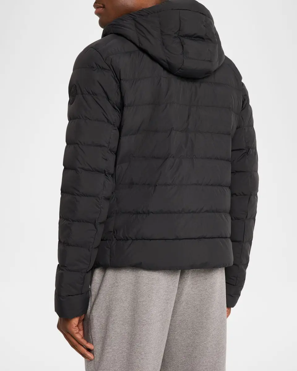 Canada Goose Men's Crofton Packable Quilted Matte Ripstop Hoodie | Thumbnail 3 Canada Goose Men's Crofton Packable Quilted Matte Ripstop Hoodie | Thumbnail 3