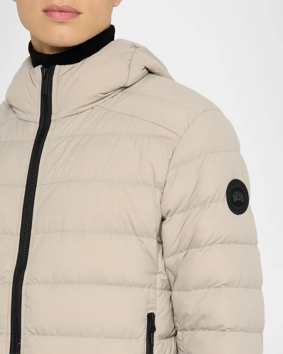 Canada Goose Men's Crofton Packable Quilted Matte Ripstop Hoodie | Thumbnail 5 Canada Goose Men's Crofton Packable Quilted Matte Ripstop Hoodie | Thumbnail 5