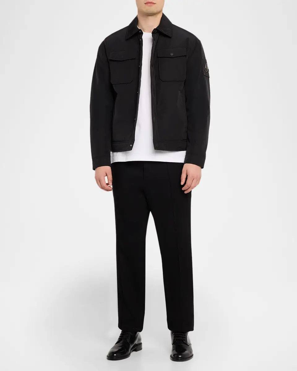 Moose Knuckles Men's Jacques Bunny Shirt Jacket | Thumbnail 2 Moose Knuckles Men's Jacques Bunny Shirt Jacket | Thumbnail 2