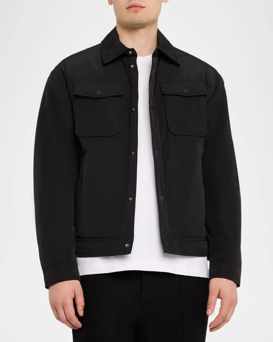 Moose Knuckles Men's Jacques Bunny Shirt Jacket | Thumbnail 4 Moose Knuckles Men's Jacques Bunny Shirt Jacket | Thumbnail 4