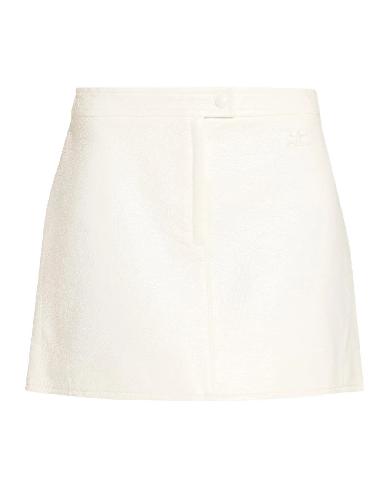 Reedition Vinyl Mini Skirt