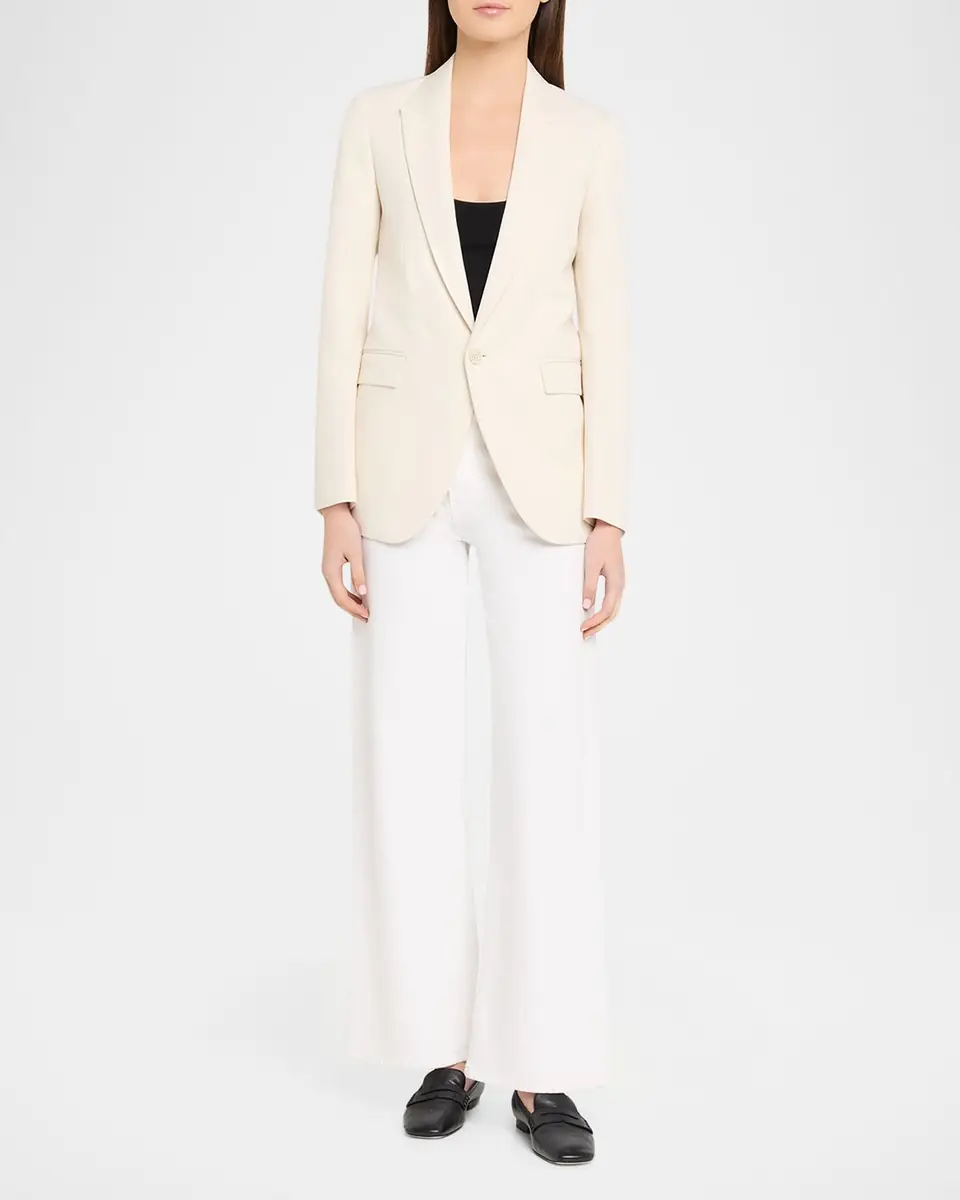 Nili Lotan Anabel Single-Breasted Blazer | Thumbnail 2 Nili Lotan Anabel Single-Breasted Blazer | Thumbnail 2