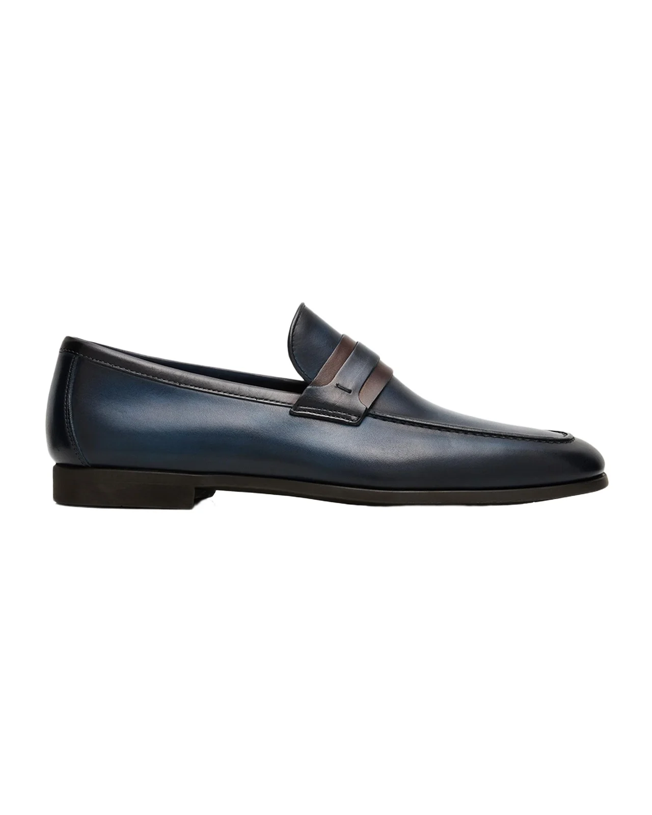 Men's Daniel Flex Two-Tone Leather Penny Loafers