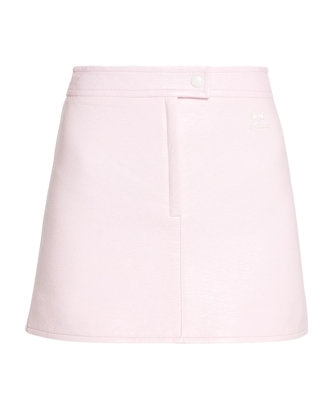 Reedition Vinyl Mini Skirt