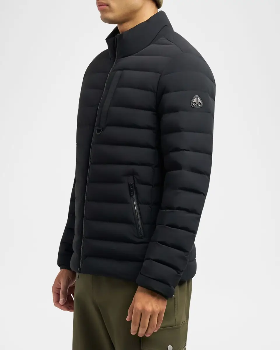 Moose Knuckles Men's Laki Channel-Quilt Jacket | Thumbnail 4 Moose Knuckles Men's Laki Channel-Quilt Jacket | Thumbnail 4