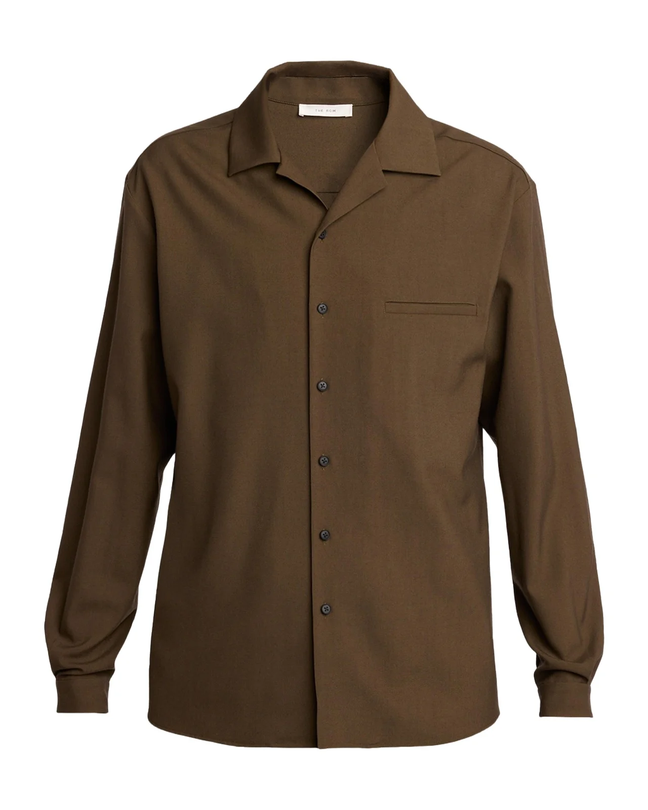Men's Kanta Wool Notch-Collar Button-Down Shirt Men's Kanta Wool Notch-Collar Button-Down Shirt
