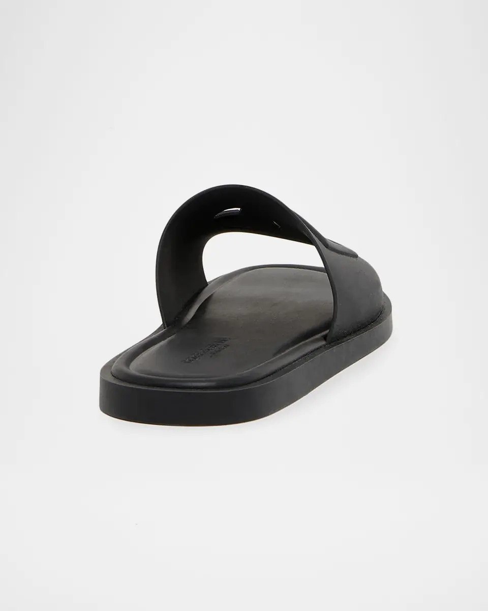 Dolce & Gabbana Men's Rubber Beachwear Pool Slides | Thumbnail 3 Dolce & Gabbana Men's Rubber Beachwear Pool Slides | Thumbnail 3
