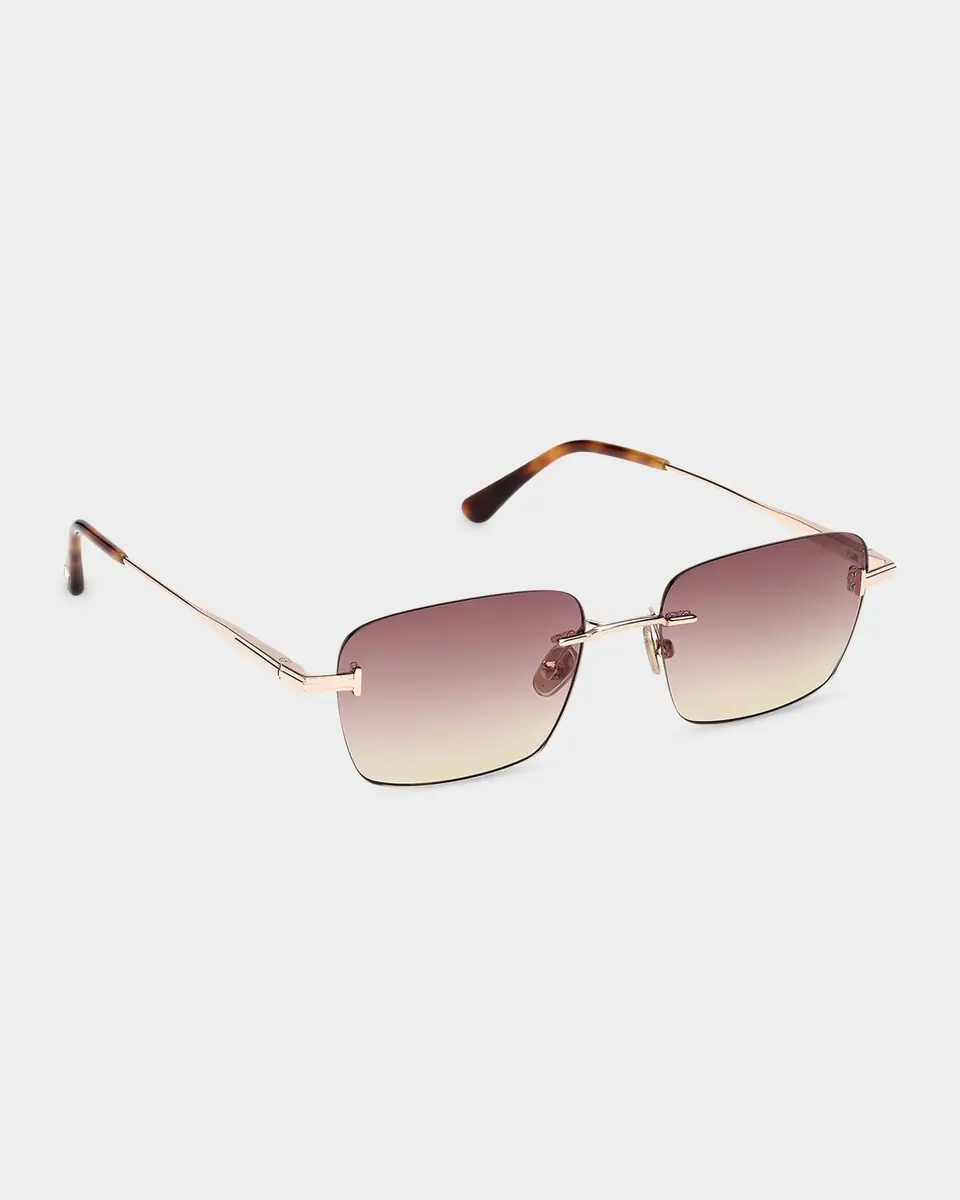 Tom Ford Jake 54mm Rectangular Sunglasses | Thumbnail 3 Tom Ford Jake 54mm Rectangular Sunglasses | Thumbnail 3