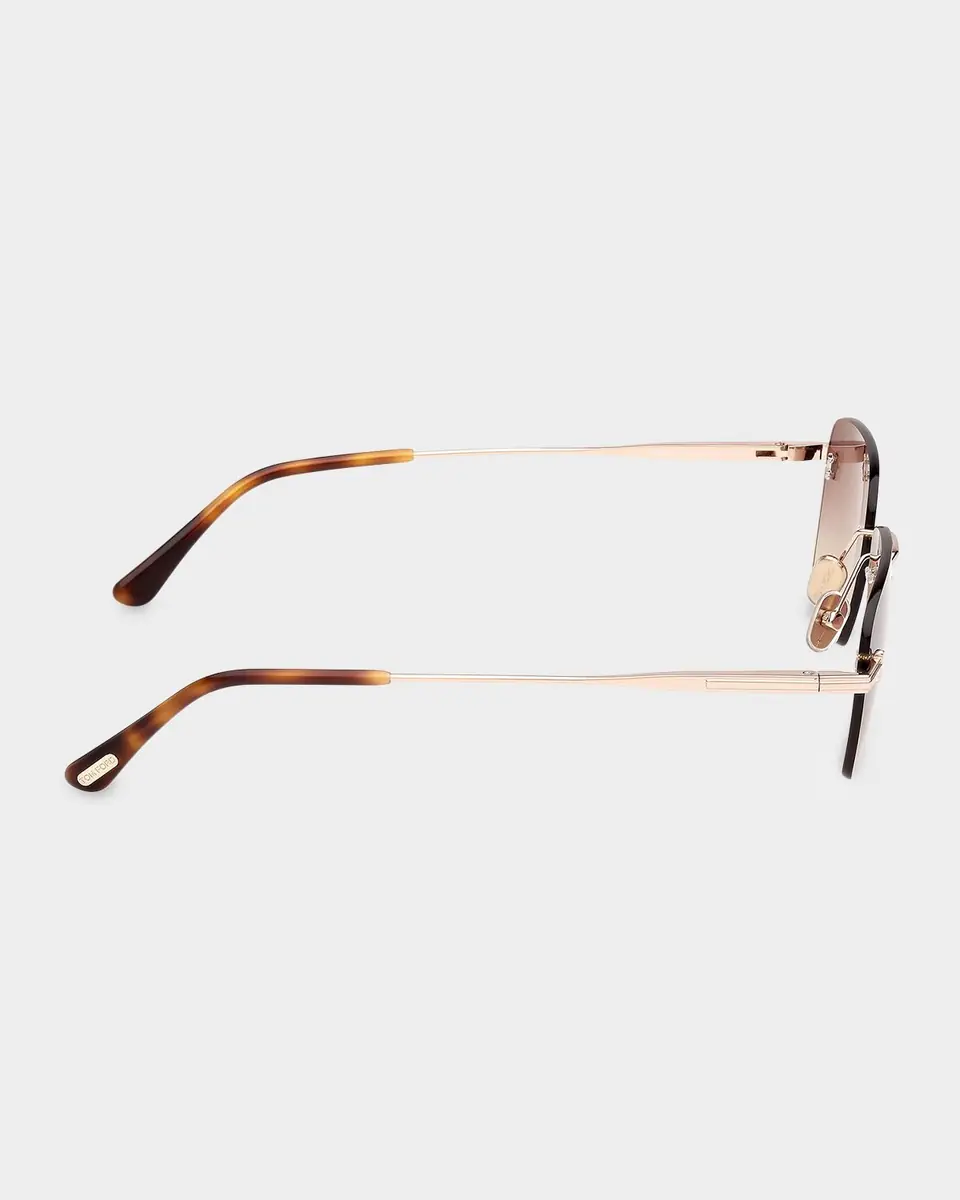 Tom Ford Jake 54mm Rectangular Sunglasses | Thumbnail 4 Tom Ford Jake 54mm Rectangular Sunglasses | Thumbnail 4