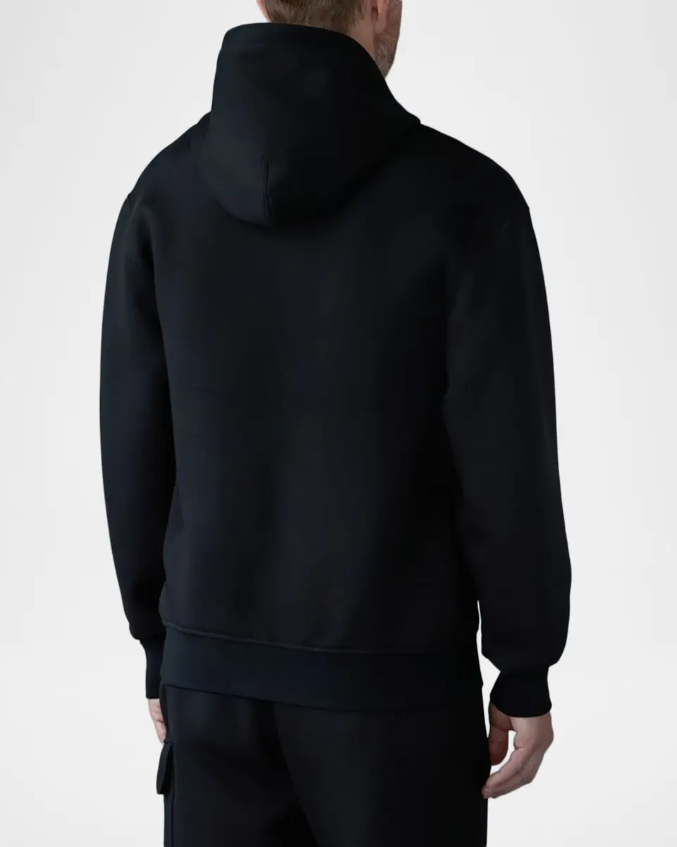 Mackage Men's Krystos Double-Face Jersey Hoodie | Thumbnail 3 Mackage Men's Krystos Double-Face Jersey Hoodie | Thumbnail 3