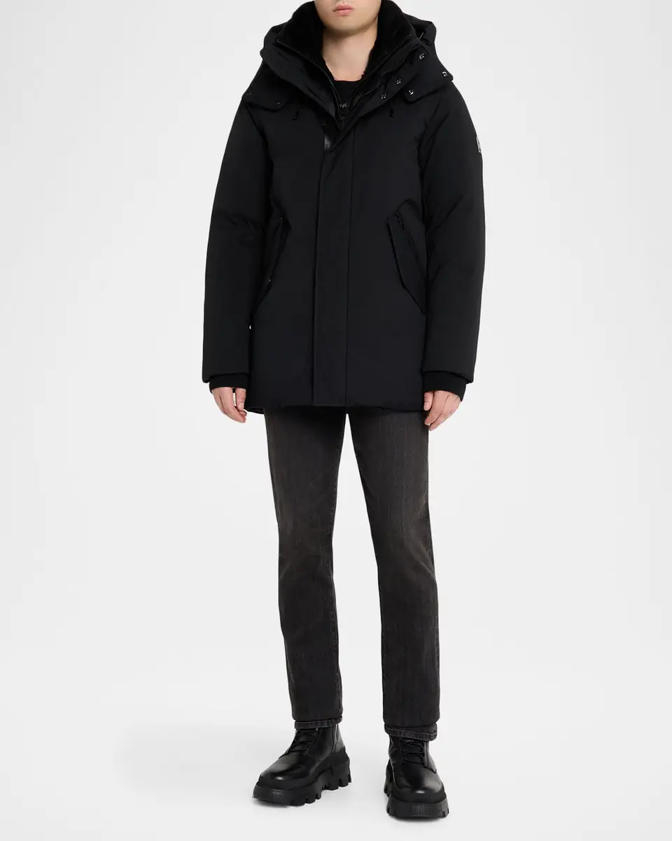Mackage Men's Sullivan 2-In-1 Down Coat With Removable Bib | Thumbnail 2 Mackage Men's Sullivan 2-In-1 Down Coat With Removable Bib | Thumbnail 2