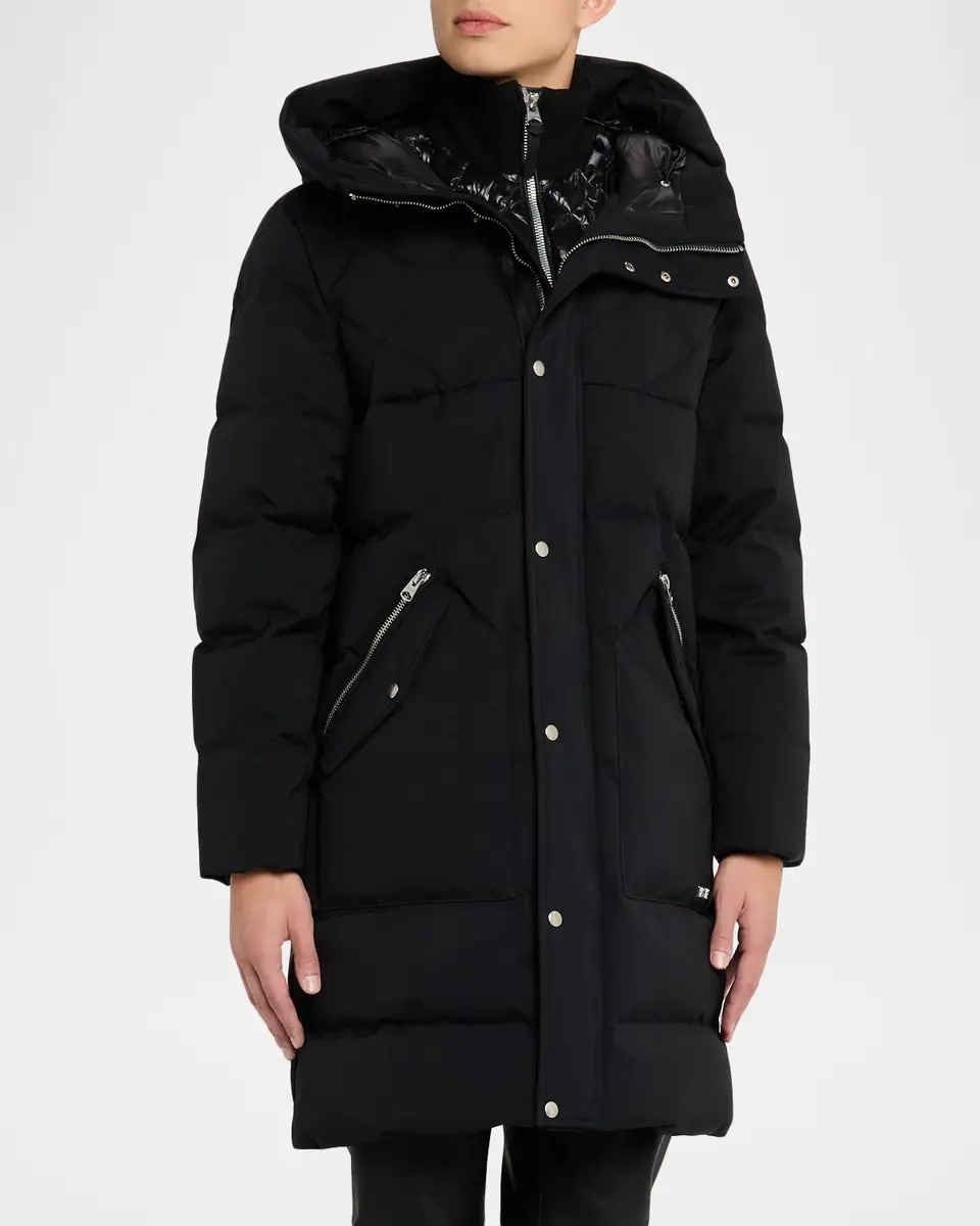 Mackage Men's Werner-Z Quilted Down Parka with Removable Bib | Thumbnail 4 Mackage Men's Werner-Z Quilted Down Parka with Removable Bib | Thumbnail 4