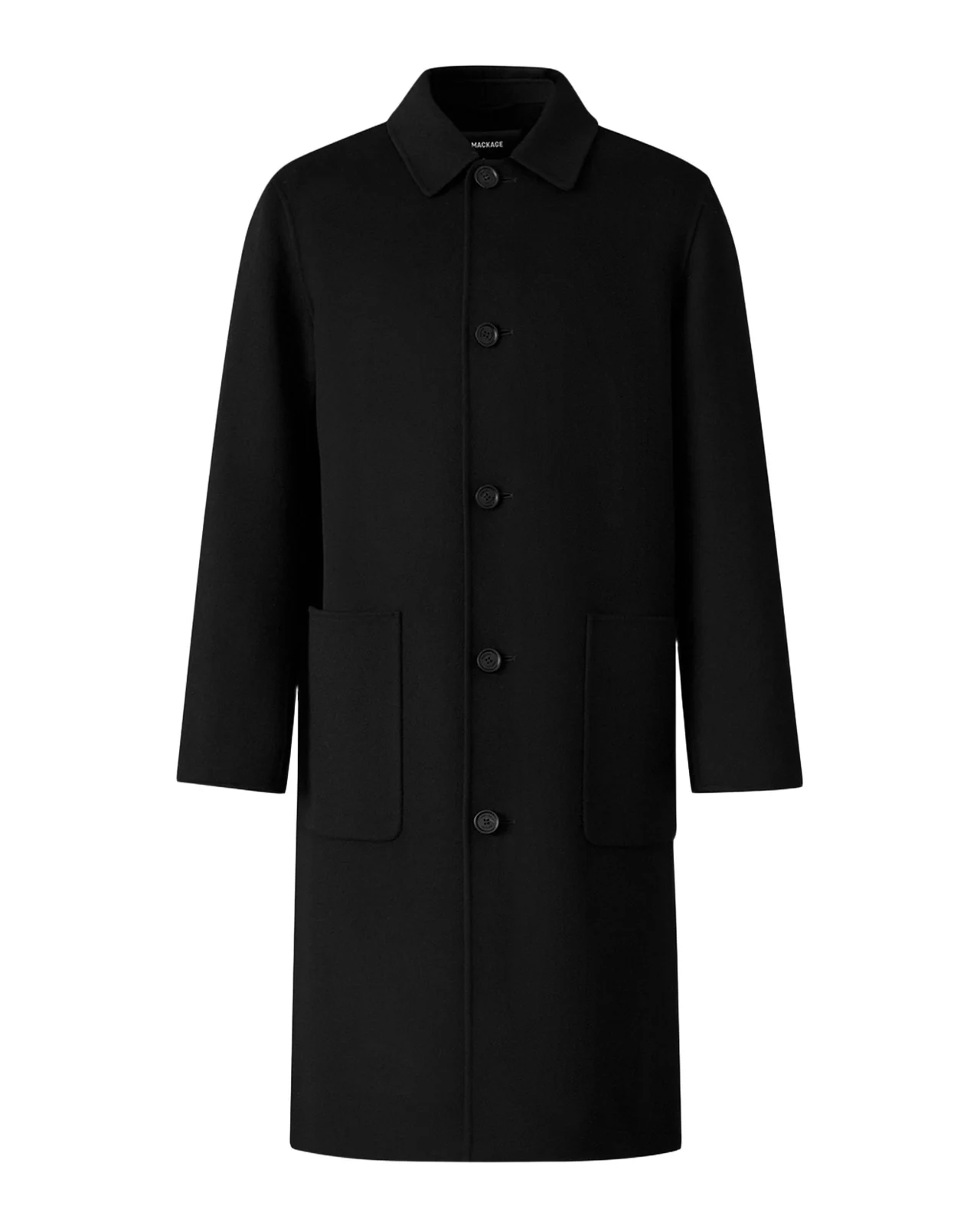 Mackage Men's Beckett Handmade Wool Overcoat