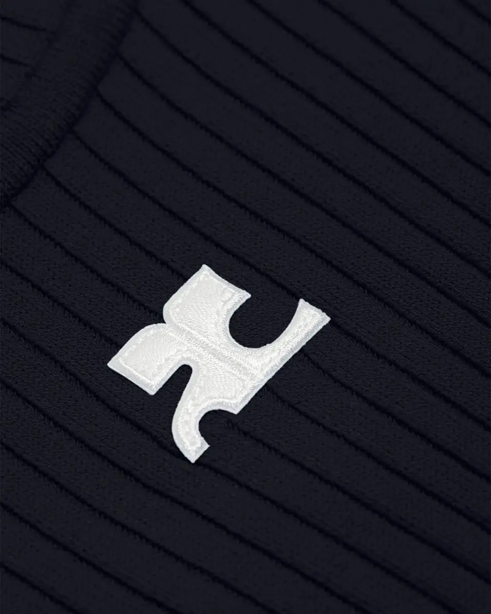 Courrèges Turtleneck Long-Sleeve Rib Sweater | Thumbnail 5